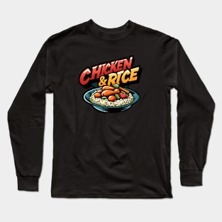 Chicken and Rice Long Sleeve T-Shirt